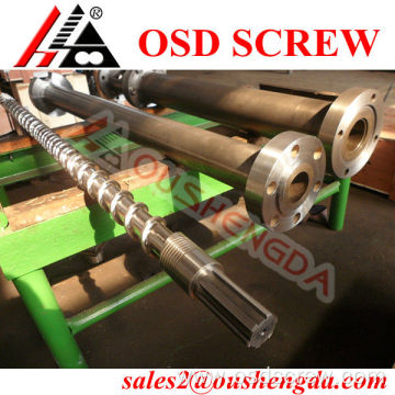 Extruder single screw barrel for irrigation pipe extrusion line